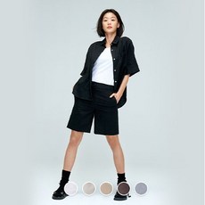 지오다노청반바지