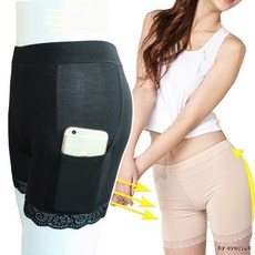 포켓레이스속바지/속치마 쫄바지 고탄력속바지