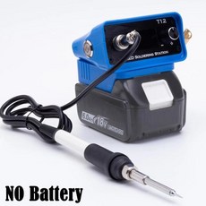 무선 OLED T12 납땜 다리미 스테이션 마키타 18V 리튬 배터리 납땜 스테이션 다리미 DIY 배터리 미포함, 1개