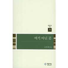 여기 아닌 곳:조항록 시집, 푸른사상, 조항록 저