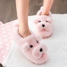 겨울용 호주 푹신한 동백이 학교 양모커플 감금 실내 어그 슬리퍼 슬립온 독서실 방한