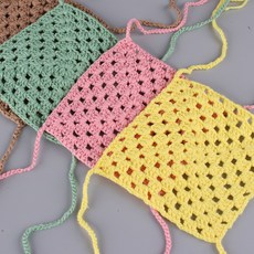 네모 뜨개 해먹 도마뱀 쉼터 놀이터 사육장 꾸미기 용품, 1개, 올리브