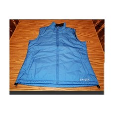New Women's SPYDER Padded Concept Blue Vest Size 14 Turquoise NWOT AUTHENTIC!