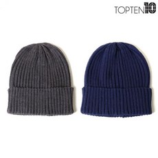 TOPTEN 10 탑텐 남여공용 RIBBED 비니