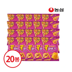 농심() [농심(주)][농심] 꿀꽈배기 90g x 20봉/무료배송, 1.8kg, 9개