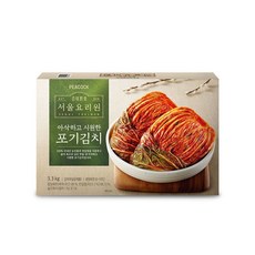 피코크 서울요리원 포기김치 3.3kg, 1개