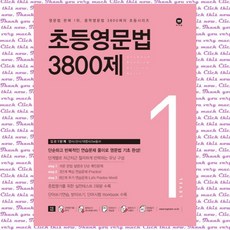 초등영문법 3800제. 1, 단품
