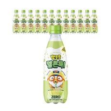 기타 팔도 뽀로로 제로 멜론톡 335ml 12입 / 어린이음료, 12개, 355ml