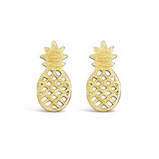 Rosa Vila Dainty Pine Earrings Tropical Fruit Jewelry Symbol/415867