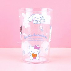 산리오캐릭터즈 블링 투명 점보컵, 1개