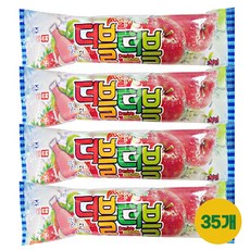 쭈쭈바 아이스크림 대용량 아이스크림 배달 옛날 여름 간식 초코 딸기 콜라 밀크 청포도 요구르트 맛, 35개