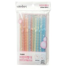 영스타 유아용 빨대, 1세트, 80개