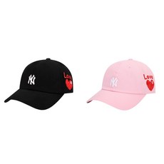 [정품] 엠엘비 하트 사이드로고 언스트럭쳐 볼캡 32CPUA111