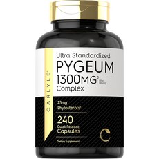 칼라일 Carlyle Pygeum Africanum Bark 1300mg 240 Capsules, 2개