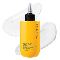 CCLIMGLAM 모발 및 두피 더블 액션 단백질 워터 트리트먼트 200ml6.76액량 온스 건조하거나 손상된 모발용 딥 컨디셔너 실크처럼 헹궈내는 모이스처라이징 헤어 컨디셔너