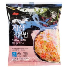 [퀴클리몰] 시아스 게살 볶음밥 300g 6개, 1개
