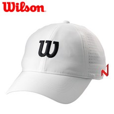 2019윌슨 모자 울트라라이트 테니스캡 WRA777101 흰색, 단품