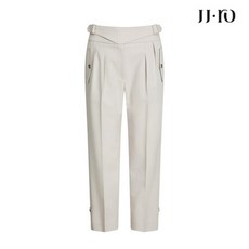 JJ.RO JJ.ro 벨트 디테일 플랩 포켓 핀턱 팬츠 GK4A0SLR1