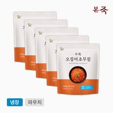 [본죽]오징어초무침 150g 5팩 (집밥 밑반찬 죽 반찬 초무침), 5개