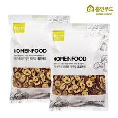 홈인푸드 구운대추, 500g x 2봉, 2개