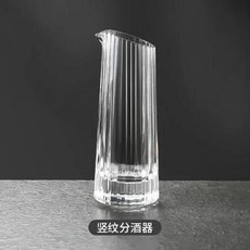 사케잔 도쿠리 절묘한 일본 술 컵 세트 우아한 유리 와인 디스트리뷰터 다리미 불렛 바텐더용 럭셔리 바 도구, 1개