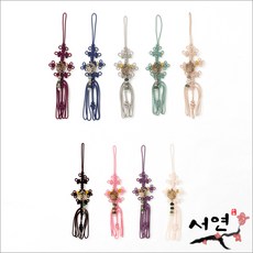서연한복/미니구슬낙지발 노리개/한복장신구