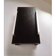 PC받침대 택배 데스크탑컴퓨터 본체받침대 본체프레임 받침대 받침판 통받침 이동 롤러 수납, T08-블랙호두색+금속 기어 레버 내부 40*20