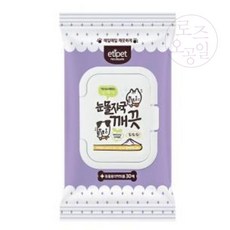 오공일 눈물자국 시트 30P 애견물티슈 강아지눈물티슈, 1개