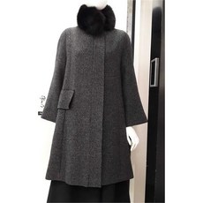 블루페페 초특가폭스퍼 탈부착 코트p184msg029g