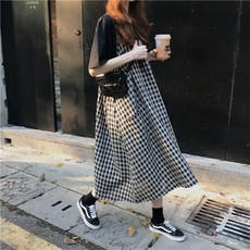 kirahosi 여름 여성 데이트룩 패션 끈 나시 원피스 99_D + 덧신 증정