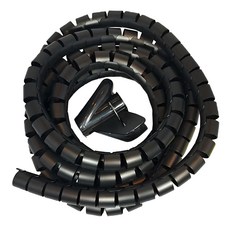 컴잇 매직케이블 전선정리 25mm X 3M 블랙, 1개 1개
