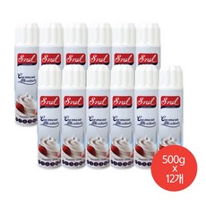 크레모사 몬타다 휘핑크림, 12개, 500g