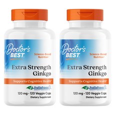 닥터스베스트 엑스트라 스트렝스 징코 120mg 베지 캡, 120정, 2개 120정, 2개, 120개입