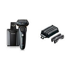 Panasonic Arc5 남성용 습식 건식 전기 면도기 및 트리머 WES9032P 남성용 전기 면도기 교체 용 내부 블, One Color_wElectric razor, One Color, 상세 설명 참조0