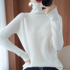양털맨투맨 캐시미어 씨리즈 가을겨울셋트 일체형 터틀넥 양모 풀오버 테두리롤업