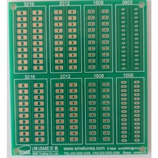 납땜연습용기판(부품포함) SMEMJ-01 납땜실습용키트, 1개