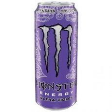 Monster Energy Ultra Violet 몬스터 에너지 울트라 바이올렛 500ml 6캔