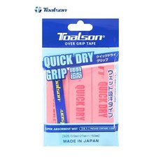 TOALSON 퀵 드라이그립 (3P) (핑크) 0.5mm 104324
