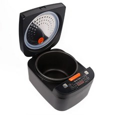 자동 스마트 디지털 터치 LCD 멀티 논스틱 실버 크레스트 가정용 전기 밥솥 공장 5L, EU-Black