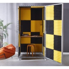 1인용 방음부스 가정용 조립식 개인공부방 방송용방음부스 1인 연습실