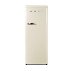하이얼 AQUA 레트로 120L 스탠드형 1도어 김치냉장고 방문설치, CREAM IVORY, Ark133Mni