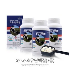 초유 단백질 80g, 3개, 160정, 160정