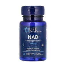 라이프익스텐션 NAD+ 셀 리제너레이터 100mg 베지 30정, 30회분, 3개 - nadc538