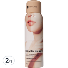도도레이블 아이돌 화이트태닝 스프레이 150ml 화이트 2개 상품 이미지