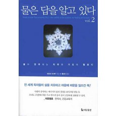 물은 답을 알고 있다 2:물이 연주하는 치유와 기도의 멜로디, 더난출판사, 에모토 마사루