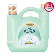 샤프란 아우라 섬유유연제 프레쉬딜라이트 화이트플로럴 5.5L, 1개