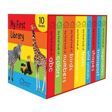 My First Library : Boxset of 10 Board Books for Kids (My First Book of)