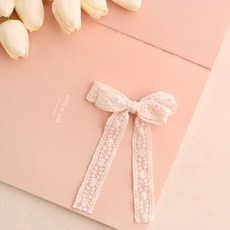 러블리 레이스 집게핀