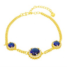 순금물방울팔찌