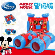디즈니 (Disney) 쌍안경 어린이 고화질 쌍안경 소년 소녀 돋보기 미키 망원경